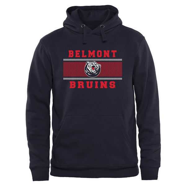 Men's Belmont Bruins Micro Mesh Pullover Hoodie - Navy Blue,We sell and wholesale Men's Belmont Bruins Micro Mesh Pullover Hoodie - Navy Blue on line form chian!